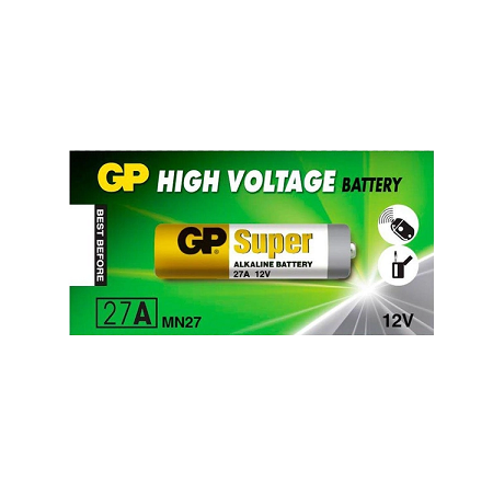 Батарейка  GP MN27 27A 12V 02982, для сигнализации, 1 шт