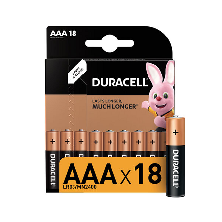 Батарейка DURACELL Basic AAА  24А LR03 453559, 1.5 В, 1 шт