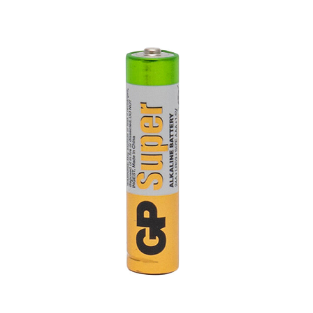 Батарейка  GP Super Alkaline AAА 24А LR03 455645, 1.5 В